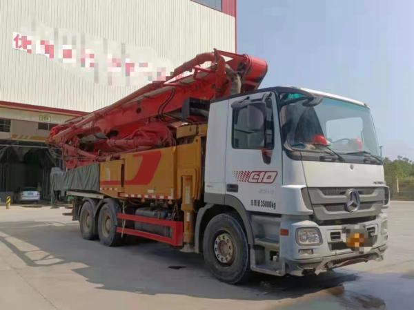 Buy cheap Used 2019 Year Sany C10 Benz 52m Concrete Boom Pump Truck from wholesalers