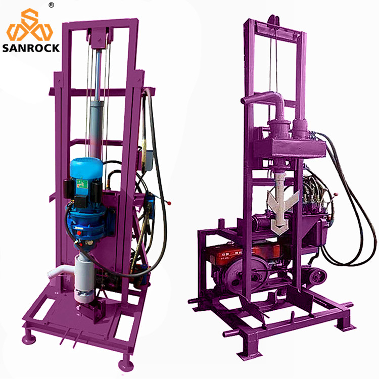 Compact Portable Water Well Drilling Rig Equipment Rotary Borehole Small Water Well Drilling Rig