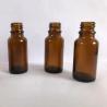 Buy cheap hot sale 20ml amber dropper bottle glass bottle from wholesalers