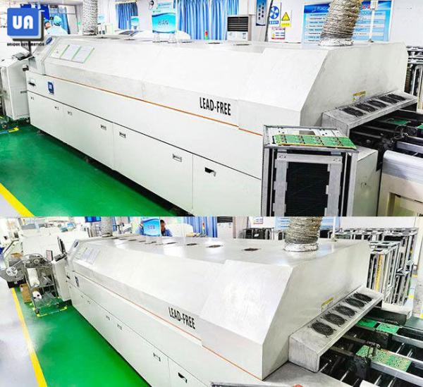 Buy cheap 9KW Lead Free Reflow Oven Machine 2600mm Heating Zones RF-600I from wholesalers