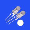 Buy cheap 1W 5mm Warm White Color 3000-3500K Clear Lens Round Head Short Pins With Heat Sink from wholesalers