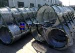 Hot Dipped Triple Strand Concertina Wire Fence 75m Military Concertina Wire