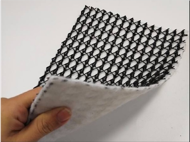 HDPE Material Composite Drainage Network for Foundation Drainage Width 1m-6m Directly