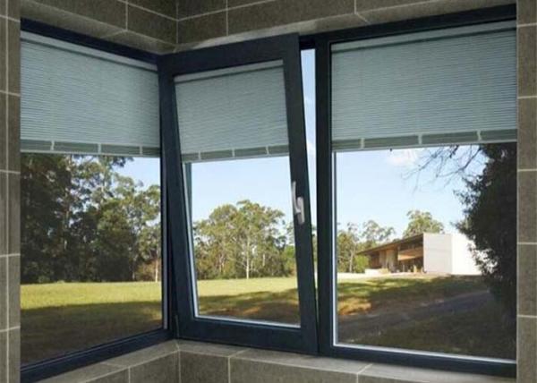 Buy cheap Customized Color Powder Coated Aluminium Windows Awing Frame Extrusion Waterproof from wholesalers