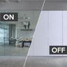 Buy cheap Ultra Low Atomization Conference Room Smart Glass Film Remote Control Privacy Glass Sound Insulation Clear Tempered Glass Panel from wholesalers
