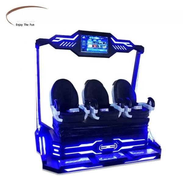 Buy cheap Three Seats 9D VR Cinema Theater Virtual Reality Game Equipment Indoor from wholesalers