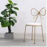 Buy cheap Butterfly Back Modern Velvet Dining Chairs For Makeup High Temperature Painting from wholesalers