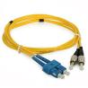 Buy cheap Fiber optic cable FC/UPC to SC/UPC singlemode 2.0mm LSZH out jacket from wholesalers