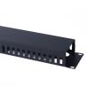 Buy cheap Thickened Cold Rolled Steel Plate Metal Cable Management NSHI 19 Inch 2U 24 Port from wholesalers