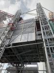 Twin Mast SCE500 Building Site Hoist For 30 Passenger heavy duty lifter/dual