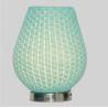 Buy cheap Blue Green Woolen Tapered Woven Bedside Lamps With Metal Base from wholesalers