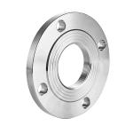 PN6 Stainless Steel 304 316 Seamless Ring Rolled Flange DIN 3A for Chemical