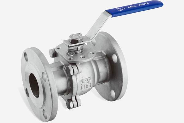 Buy cheap 2-pc stainless steel flange ball valves high mounting pad cf8m sus304 wcb asme from wholesalers