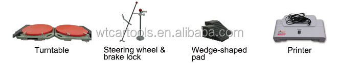 High Precision 5D Wheel Alignment System 5 Cameras Work With Secondar Jack