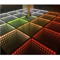 Buy cheap Nightclub disco DJ stage show 3in1 RGB LED Dance Floor for 3D Mirror Time Tunnel product