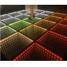 Buy cheap Wedding Club DJ Portable starlight 3D Interactive Mirror Dance Floor Lights RGB Dance Panel Stage Flooring from wholesalers