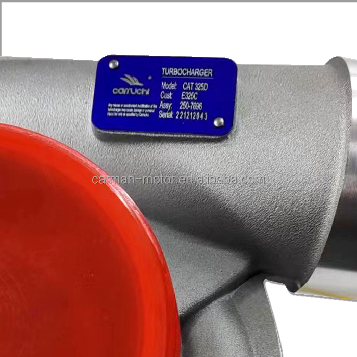 Standard Size 175273 12709880200 1270-988-0200 1270 988 0200 250-7696 Turbo For Cater Pillar Excavator 325DL C7 Engine