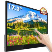 Buy cheap OEM 17.3inch 4k Double Sided External Portable Monitor Touchscreen 1920x1080 product