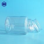 Pagoda Lid Plastic Food Storage Jars Empty Round Plastic Canisters