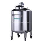Movable 500L Stainless Steel RO Tank , Multipurpose SS Tank For RO Water