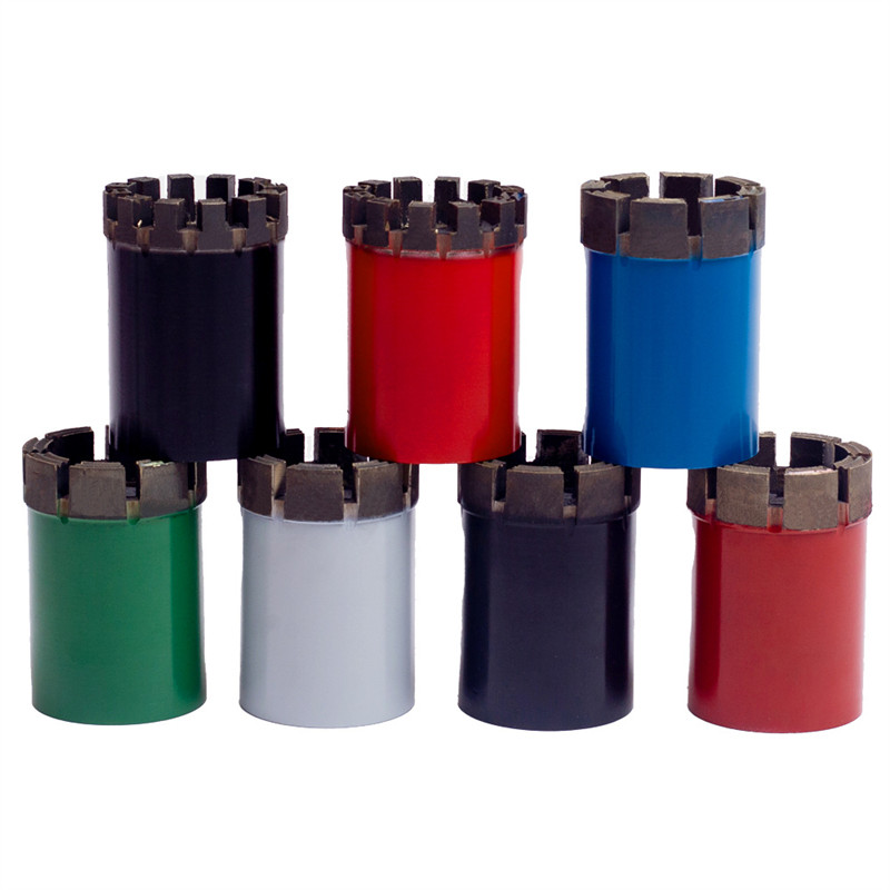 Bw Nw Hw Pw Impregnated Diamond Casing Shoe Bit For Mineral Exploration