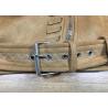 Buy cheap Dark Brown Suede Ladies PU Jacket Belted Jacket Womens Macrame Decorated from wholesalers