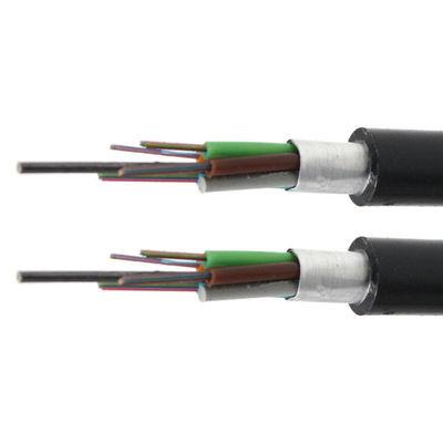 Buy cheap GYTA G652D Direct Burial Armored Fiber Optic Cable 24 48 96 Core from wholesalers