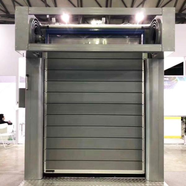 Buy cheap 1.0m/s Outside Industry High Speed Sectional Security Door Sandwich Panel from wholesalers
