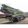Buy cheap Used Concrete Pumps Zoomlion 56m Auto Beton Pump With Remote Control Battery from wholesalers