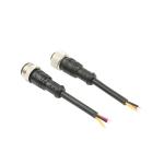 OEM Waterproof PVC Jacket M12 Connector Cables 3Ft Male Female Cable