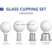 Buy cheap Glass Facial Cupping Set-Silicone Vacuum Suction Massage Cups Anti Cellulite product