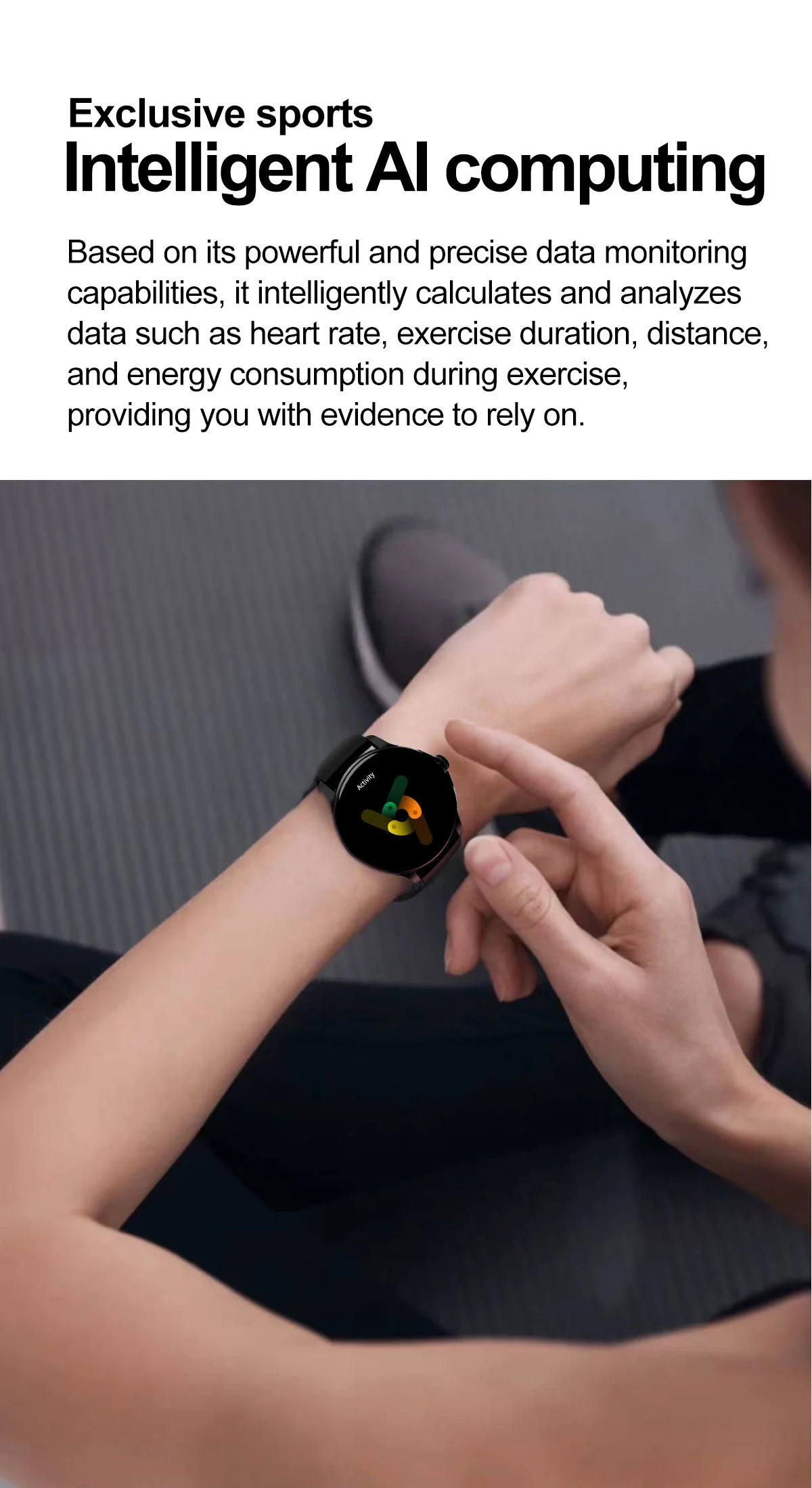 Health Monitor Women's Bluetooth Watch Amoled Calling Smartwatch For Android IOS