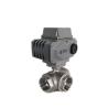 Buy cheap Stainless Steel Ce Certified Stainless Steel 3 Way Electric Actuated Ball Valve from wholesalers