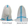 Buy cheap OEM Accepted CE Type5 6 Nonwoven White Safety Clothing Disposable Protective Coverall from wholesalers