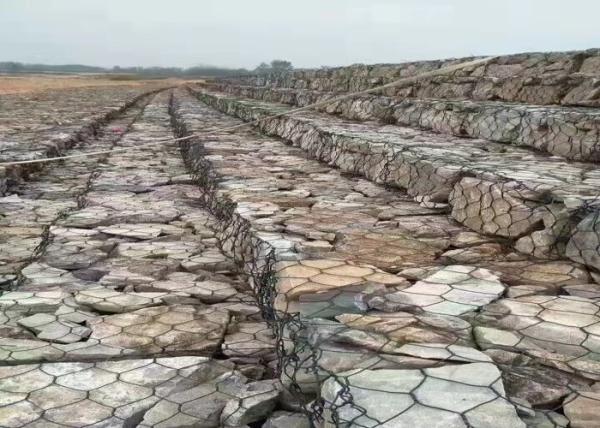 Buy cheap ISO9001 Easy Installation PVC Coated Stone Filled Gabions from wholesalers