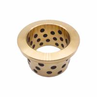 Buy cheap Maintenance-free Oilless Bushes featuring ZCuZn25AI6Fe3Mn3 Alloy and Self product