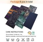 Funny Printed Tubes Folded Face Cover Neck Multifunctional Bandanas
