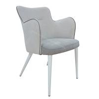 Buy cheap Polyurethane PU Upholstered Dining Chair Livingroom Chair Armchair Leisure Chair product