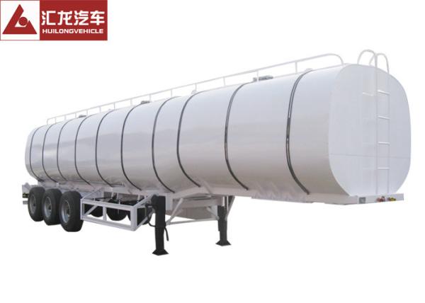 Buy cheap Double Layer Chemical Tanker Truck Thermal Insulation 3 Axle 40000l Net Capacity from wholesalers