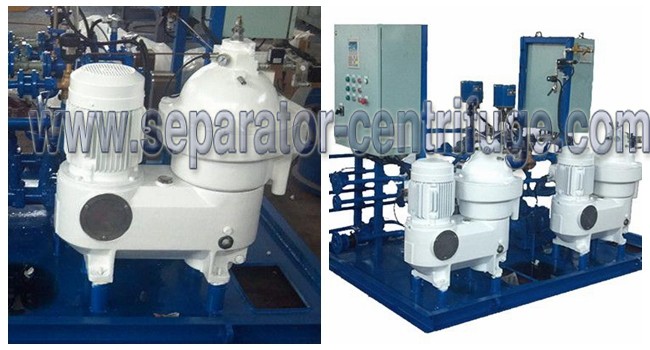4000 LPH Partial Discharge Diesel Marine Oil Purifier Centrifuge Separation