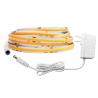 Buy cheap UL 24W 48W DC12V COB LED Strip 5.5mm Male Connector US EU Plug from wholesalers