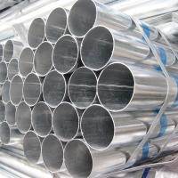Buy cheap 1.5mm-4.0mm Thick Pre Galvanized Round Pipe 60.3mm 2 Inch ERW Mild Steel Pipe product