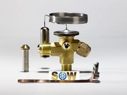 HVAC Thermostatic Expansion Valves valve body TS2/TES2 R404/-40℃/-60℃ Inner