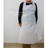 Buy cheap Flat Disposable Medical Aprons , Waterproof White Disposable Aprons Long Life from wholesalers