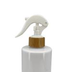 White PET Plastic Spray Bottle With Switch 250ml Spray Bottle With A Natural