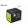 Buy cheap Global Travel Power Adapter, Dual USB Travel Adapter Built In 6A Fuse Safeguard Devices for Corporate Gifts from wholesalers