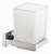 51902 double glass shelf bathroom accessory brass chrome finish tumbler holder towel bar paper holder soap dish
