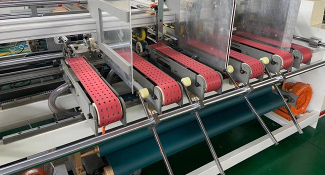 14KW Carton Box Folder Gluer Machine Double Pieces 1300x1300mm