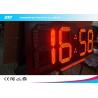 Buy cheap Double Sided Red Led Clock Display For Outdoor Sports , High Accuracy from wholesalers