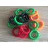 Buy cheap Colorful wrist badge accessories stretchable wrist coil bands plastic promotional key ring from wholesalers
